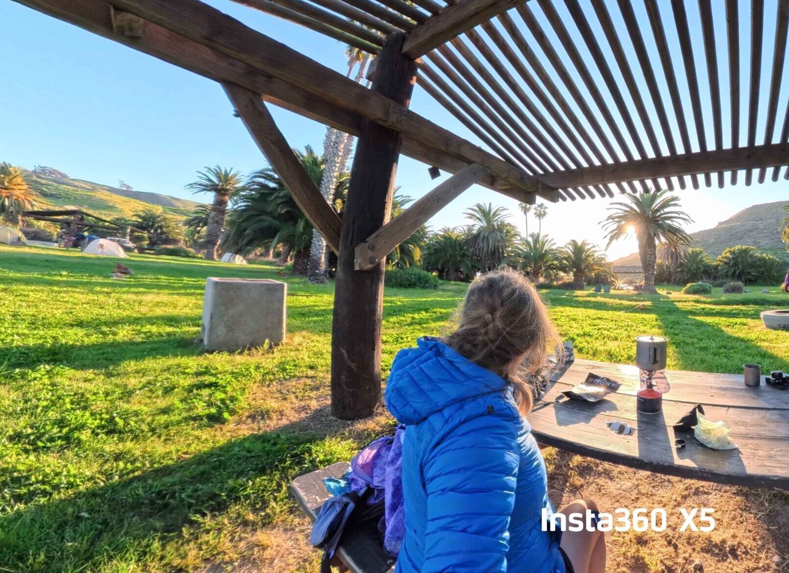 image of a girl at camp